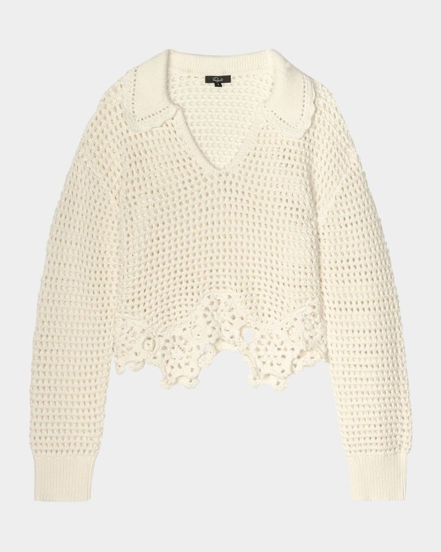 Louise Crochet Sweater